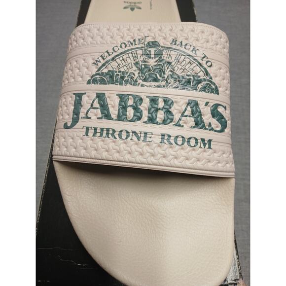 Adidas Disney Star Wars Adilette Slides Jabba Throne Room GX6749 Mens 15 NWT Box main image 6